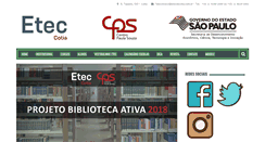 Desktop Screenshot of etecdecotia.com.br